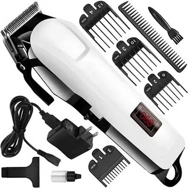 RECHOO New Professional Hair Trimmer Best Hair Clipper Barbershop Men Electric Shaving Trimmer 120 min  Runtime 4 Length Settings