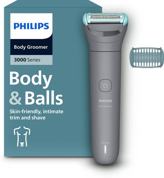 PHILIPS BG3470/15 Fully Waterproof Trimmer 80 min Runtime 1 Length Settings