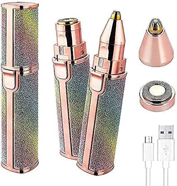 TAKSHENTERPRIS 2 IN 1 USB FLAWLESS TRIMMER RAINBOW Trim...