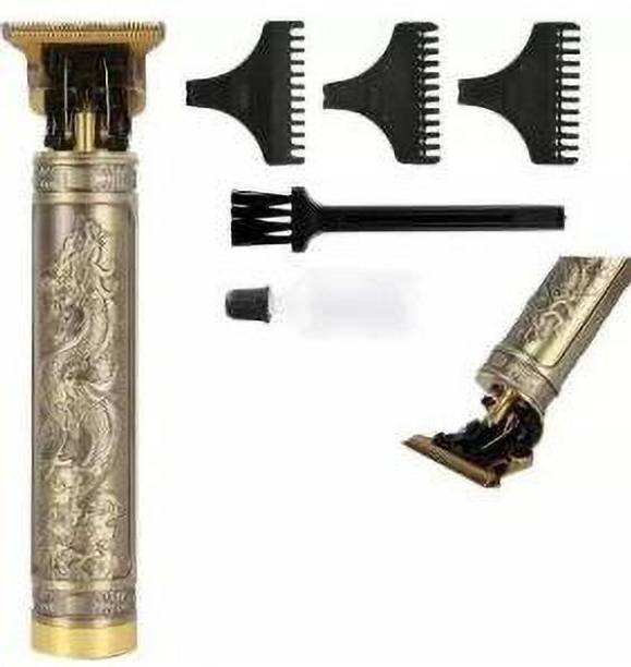 U Z A N Professional T99 Maxtop Golden trimmer ,clipper shaver ,Beard Hair Trimmer M5 Trimmer 90 min  Runtime 3 Length Settings