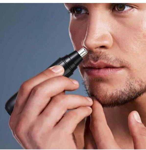 Fraygon 3-in-1 Electric Nose & Ear Hair Trimmer 120 min Runtime 1 Length Settings