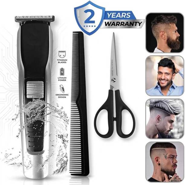 ValueShop 538 Professional Hair Cutting Shaving Classic Machine Beard Adjustable Fully Waterproof Trimmer 120 min Runtime 4 Length Settings