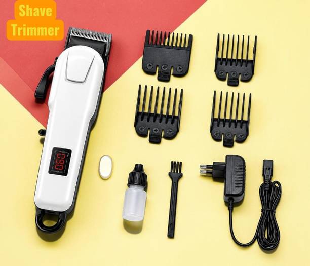 FeiHong X238 Men Hair Trimmer Cordless Rechargeable Beard Mustache Styling Trimmer Fully Waterproof Trimmer 240 min  Runtime 4 Length Settings