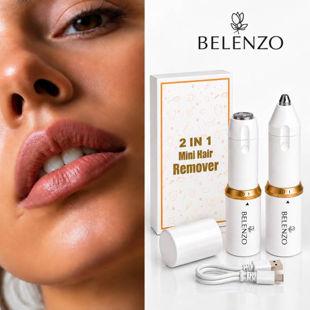 BELENZO trimmer for women Fully Waterproof Trimmer 60 min Runtime 1 Length Settings