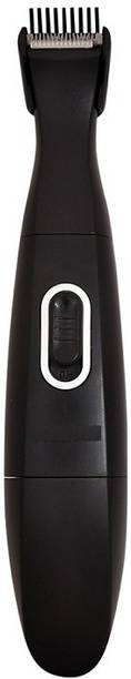 Kemei KM-3303 2-in-1 Nose Hair Trimmer Trimmer 40 min Runtime 2 Length Settings  (Black)