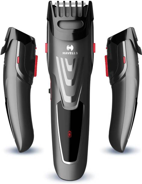 HAVELLS BT5302 Trimmer 100 min Runtime 20 Length Settings  (Grey, Red)