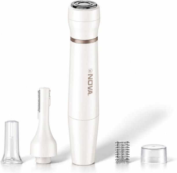 NOVA NLS 532/05 Facial & Eyebrow Hair remover Trimmer 60 min  Runtime 2 Length Settings