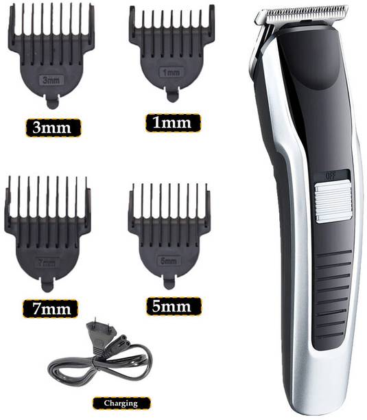 MynxeHTC 538 Rechargeable Hair Clipper Cordless Electric Trimmer Hair Cut Machine for Men Fully Waterproof Trimmer 45 min Runtime 4 Length Settings