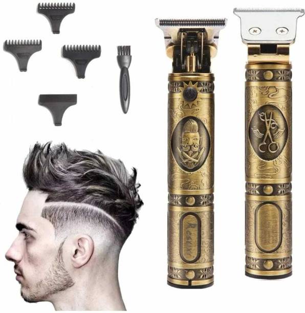 FINARO beard Cutting Fully Waterproof- METAL BODY M Trimmer 120 min  Runtime 4 Length Settings