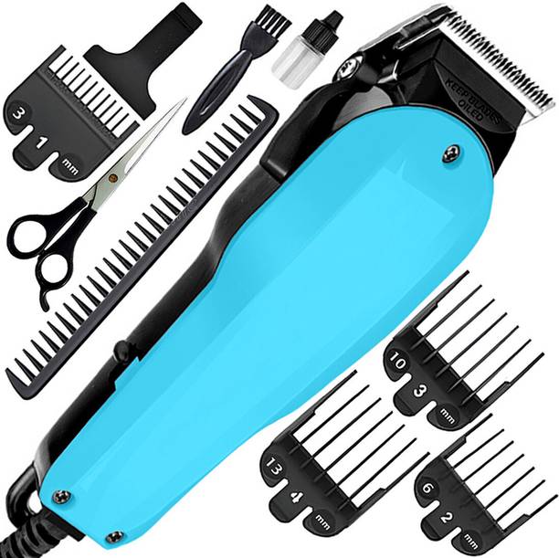 KEEMIIE New Heavy Duty MH Salon Use High Quality Low Noise Hair Clipper Beard Moustache Trimmer 0 min  Runtime 8 Length Settings