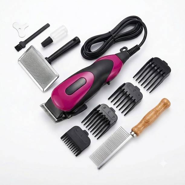 HFGH New Professional man corded hair trimmer electric hair clipper hair shaving Trimmer 0 min  Runtime 4 Length Settings