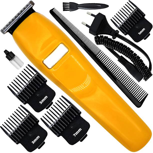 QGS High Quality GO Rechargeable Professional Low Noise Hair Clipper Beard Moustache Trimmer 120 min  Runtime 4 Length Settings