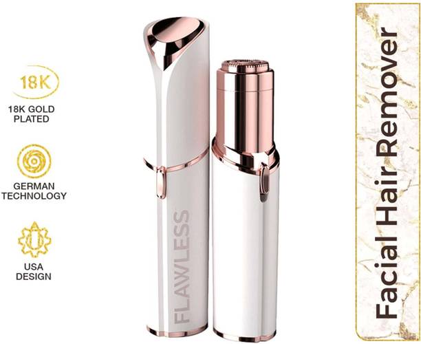 K2J Rechargeble Painless Face Hair Remover Upper Lip, C...