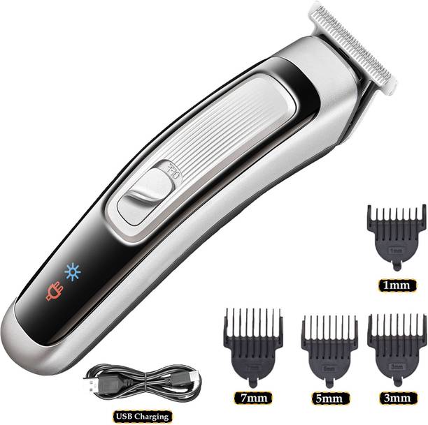 MynxeHTC AT-505 Hair Trimmers Electric_Shavers Clippers Professional Cutting_Machine Fully Waterproof Trimmer 45 min Runtime 4 Length Settings