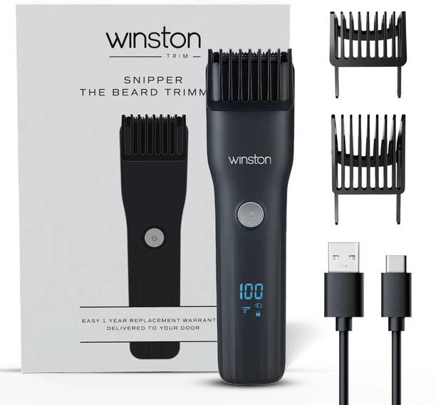 Winston Snipper Beard Trimmer High Precision Trimmer 90 min  Runtime 2 Length Settings