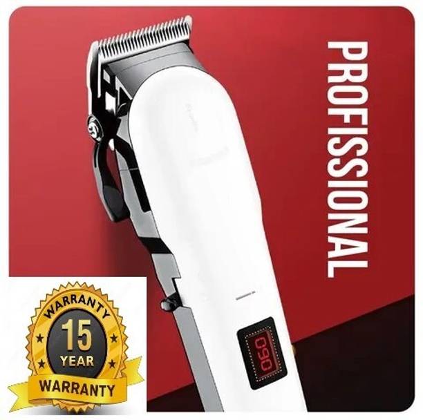 KEMMIE 809a Professional Hair. .Clipper with LED Display Trimmer 240 min Runtime 4 Length Settings