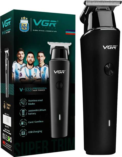 VGR V-933 Trimmer 500 min  Runtime 4 Length Settings
