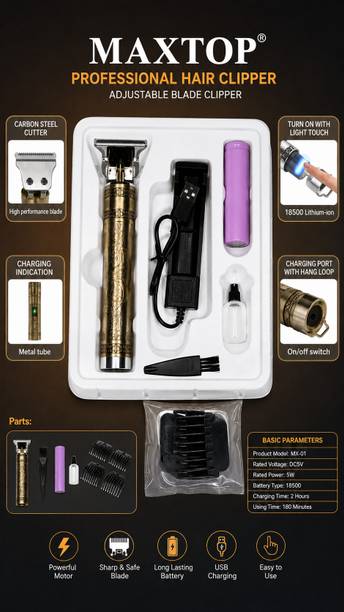 TUA Metal body trimmer Trimmer 30 min Runtime 42 Length Settings