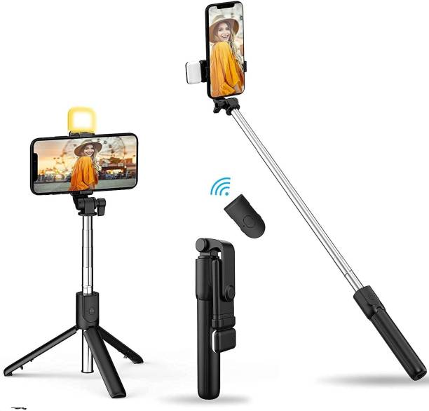 DHAN GRD R1s Compact Design & flashlight selfie tripod stick Monopod, Tripod, Tripod Kit