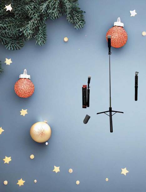 Bstore Extendable Selfie Stick TRIPOD wireless Remote for Making Vlog Videos Stand Tripod