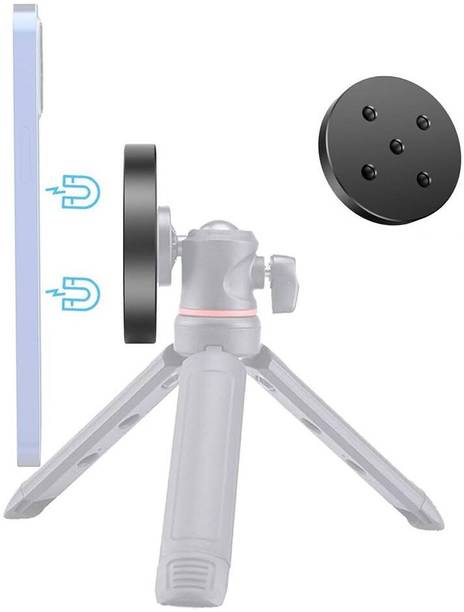 Zeitel Tripod Mount Adapter Magnetic Phone Universal 1/4 Mount Tripod Accessories Laboratory Tripod Stand