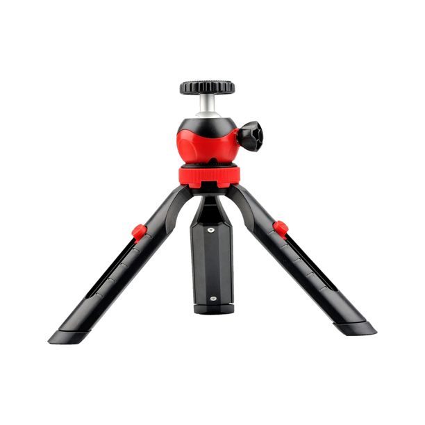 DIGITEK DTR 200 MT Portable & Flexible Mini Tripod | With 360 Degree Ball Head | For Smart Phones | Compact Cameras | GoPro | Maximum Operating Height: 7.87 Inch| Maximum Load Upto: 1 kgs (Black/Red) (DTR 2OO MT) Tripod