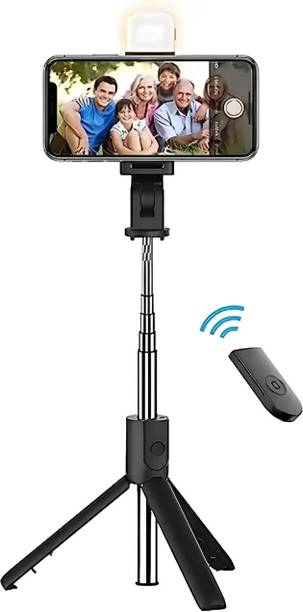 yuvva Mini Tripod With Bluetooth Remote For Mobile Youtube Vlog Reels Tripod Clamp Tripod