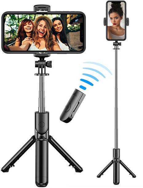 SOJUBA Mobile holder stand Tripod Bluetooth Selfie stick Tripod with Remote Tripod, Monopod, Monopod Kit, Tripod Kit