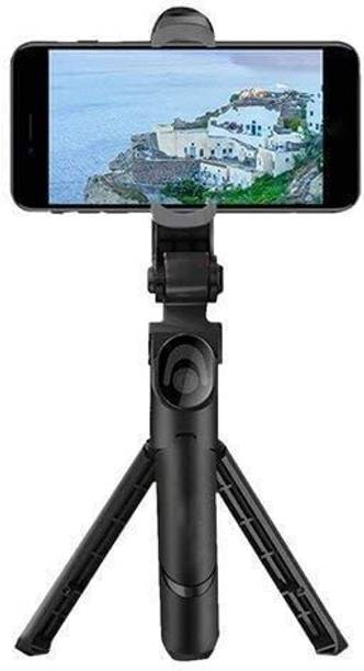 HIFY XT-02 Bluetooth Extendable Selfie Stick with Wireless Remote and 2 Level Fill Light for Making TikTok, Vlog Videos and Tripod Stand Selfie Stick for Creating TIK Tok, Vlogs, Youtubers Tripod, Monopod
