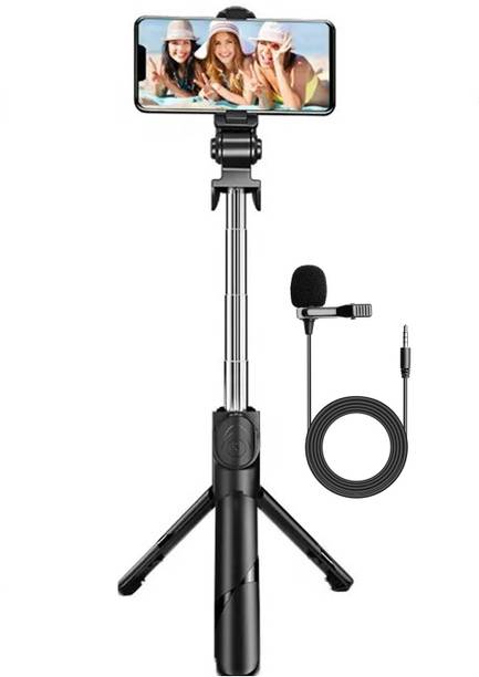 WRADER Selfie Stick Tripod Stand for Mobile Tripod for Vloging and Video Recording Tripod, Monopod