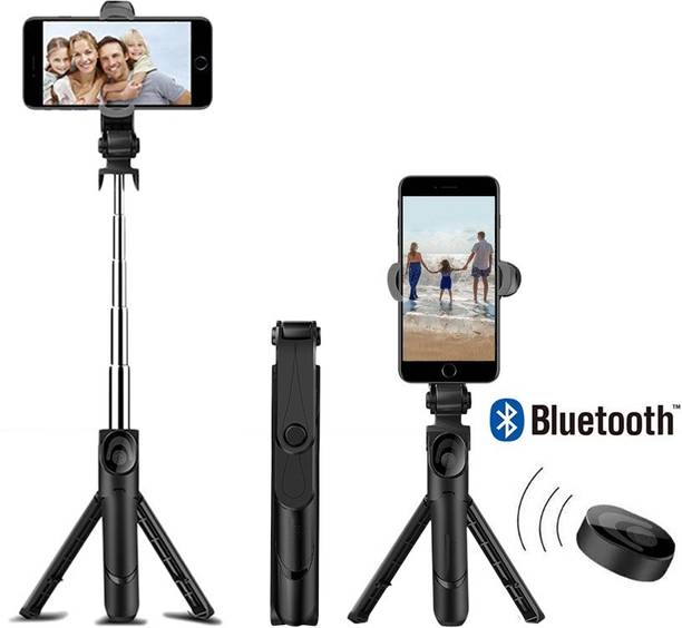 Glatoxi Bluetooth Selfie Sticks with Remote for video,vlog, tik tok, and more Tripod