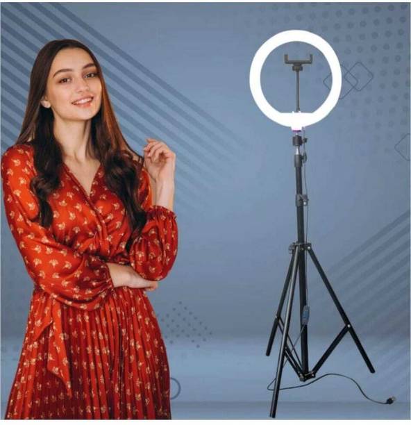 TECHMAZE BEST RINGLIGHT AND TRIPOD 10 INCH RINGLIGHT Tripod