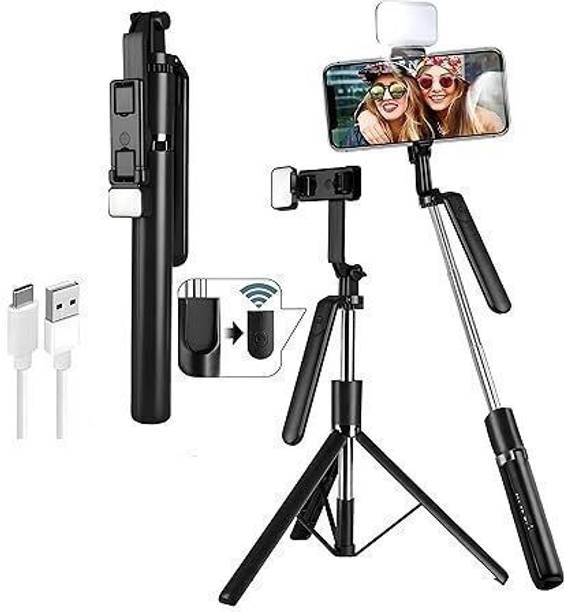 Sconzi R16S 170cm Selfie Stick Tripod with Flash Tripod