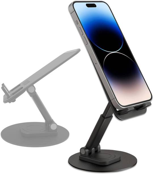Zohlo Premium Smart Foldable Mobile Stand for Tables and Phones, Height Adjustable Mobile Holder