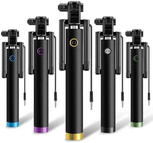 G2L UNIVERSAL WIRED HANDHELD MONOPOD FOR PHONE HOLDER OR PHOTOGRAPHY VIDEO RECORDING YOUTUBE REELS & CAPUTURE EVERY SPECIAL MOMENT Cable Selfie Stick