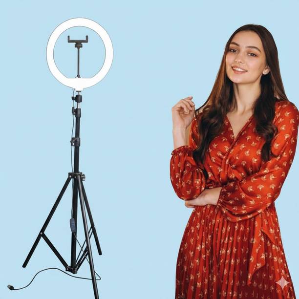 BESTFLY A4, 10“ Ring light and stand mobile holder for reels live video & Shooting Tripod, Tripod Kit
