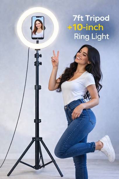 BESTFLY Ring Light 10 feet with stand Ring Flash