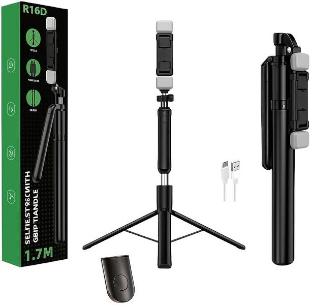 Selfyst R16D Selfie Stick with Tripod for Photography & Vlogs Tripod