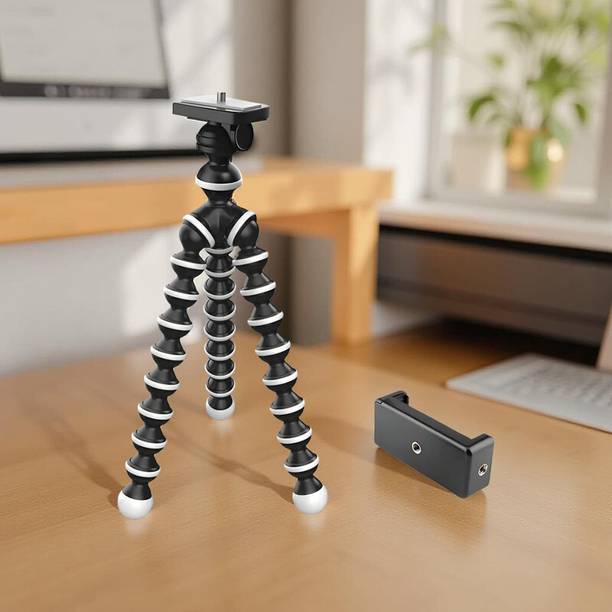 फिट्रिक Universal Flexible Tripod Stand for Mobile Phone Camera Vlog Shooting ट्राइपॉड