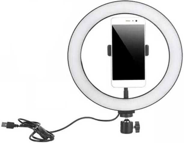 BUFONA Big Selfie LED Ring Light with Cool Warm Mix Light for Video Live Stream Makeup Tripod, Monopod, Monopod Kit, Tripod Ball Head, Tripod Bracket, Tripod Clamp, Tripod Kit