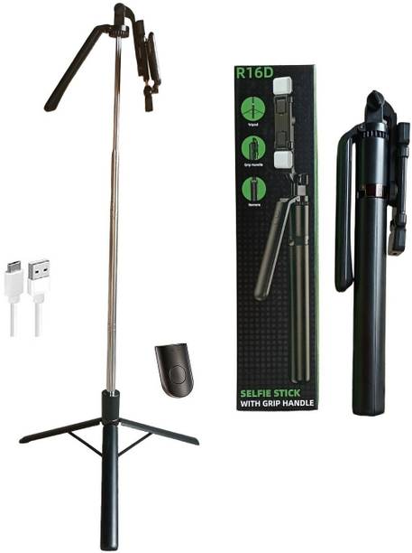 SansyStore VlogMate 170cm Dual LED Selfie Stick Tripod for Phone Shooting Tripod