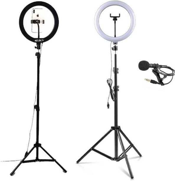 airtech Ring Light 10" With 7 Feet Tripod Stand For Making Reels, Photography Tripod