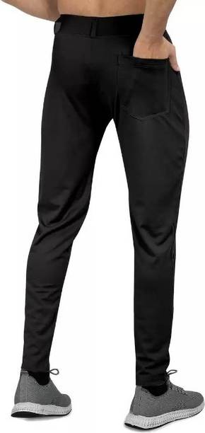kdsn Slim Fit Men Black Trousers