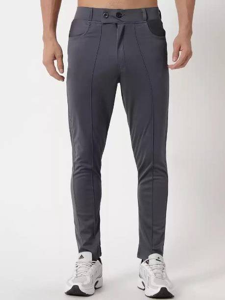 kdsn Slim Fit Men Grey Trousers