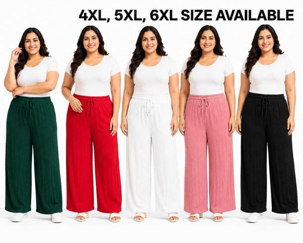 HAFASHION Relaxed, Loose Fit Women Multicolor Trousers