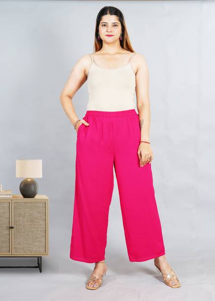 Urbanic Design Relaxed Women Pink Trousers