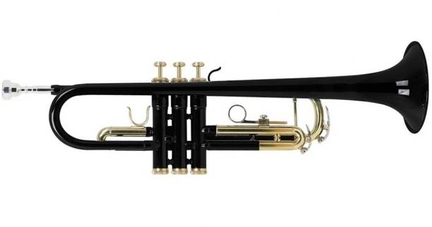 ARB Standard TRUM-20 Black Bb Trumpet with Hardcase - Musical instrument - Black Texture Bb Trumpet