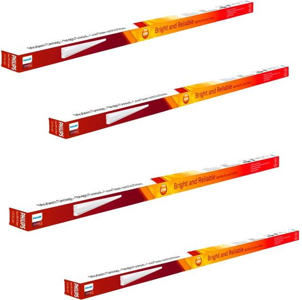 PHILIPS Ujjwal LED Batten for Home & Office 20 W 110.3 cm Tube Light  (White, Pack of 4)