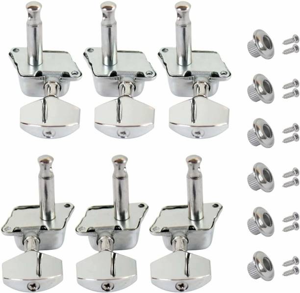 TechBlaze Guitar Tuning Pegs String Tuners Machine Heads Knobs Tuning Keys for Guitar Manual Analog Tuner