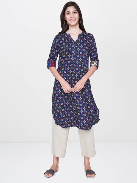 Geometric Print Women Tunic